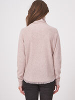 Batwing sweater with fringes image number 13