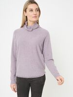 Batwing sweater with fringes image number 16