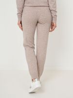 Knitted jogging cashmere blend lounge pants image number 1