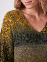 Chunky knit woolen space dyed sweater image number 4