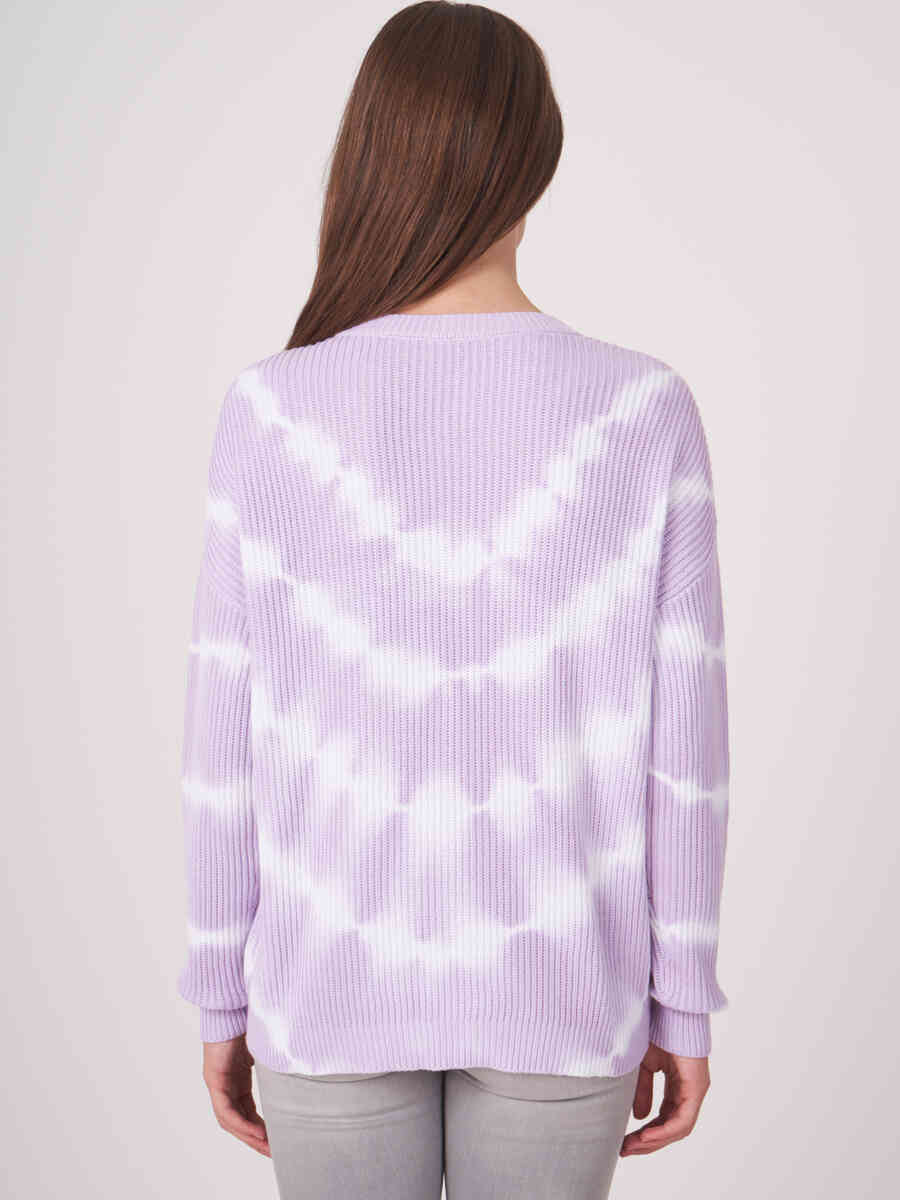 Pure cotton tie dye sweater image number 1