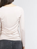 Basic women's long-sleeved top image number 1