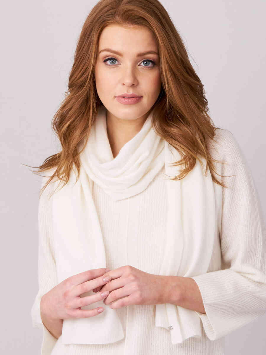 Basic cashmere scarf image number 0
