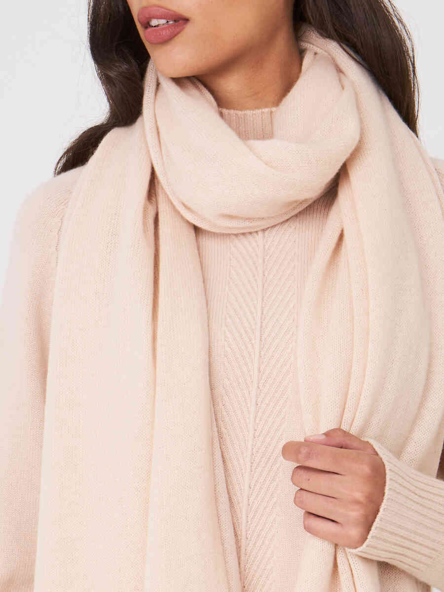 Organic cashmere scarf image number 22