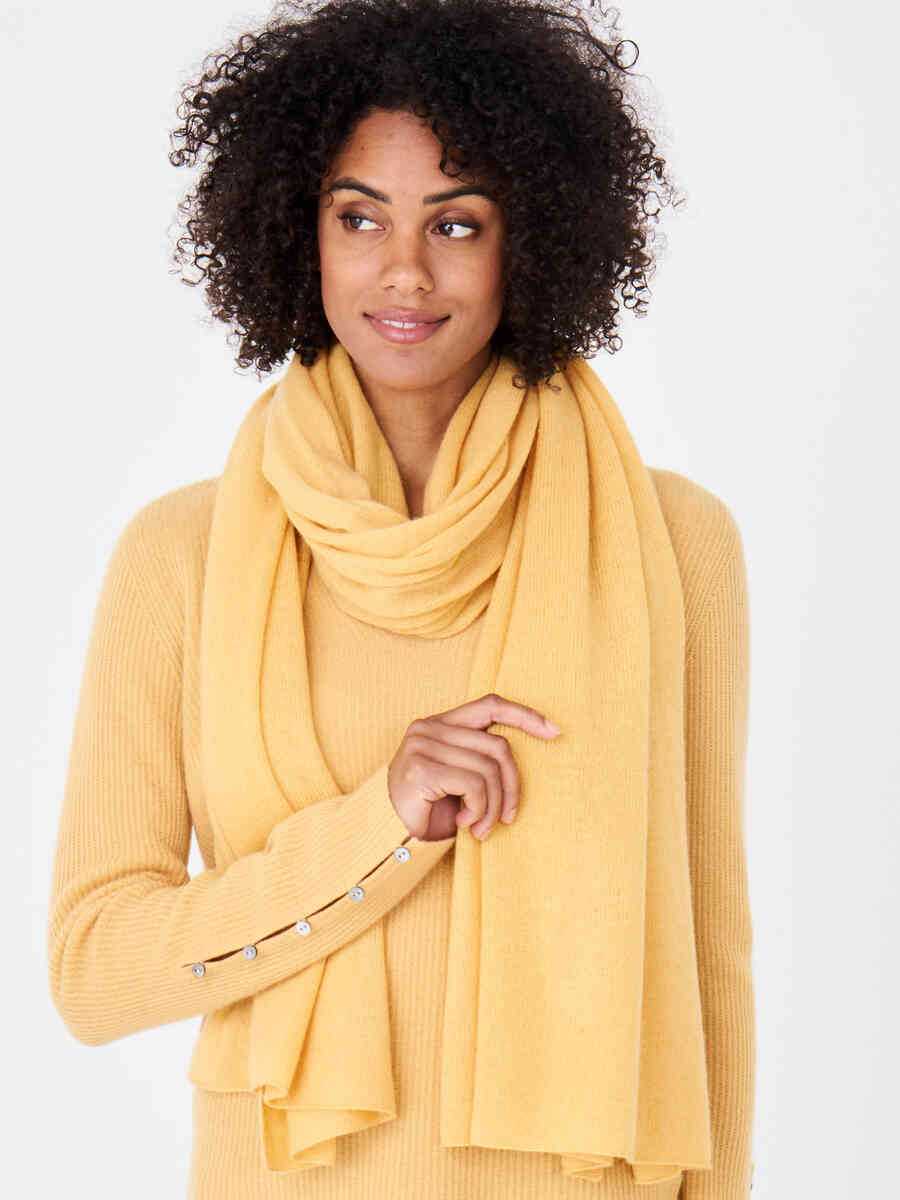 Organic cashmere scarf image number 24