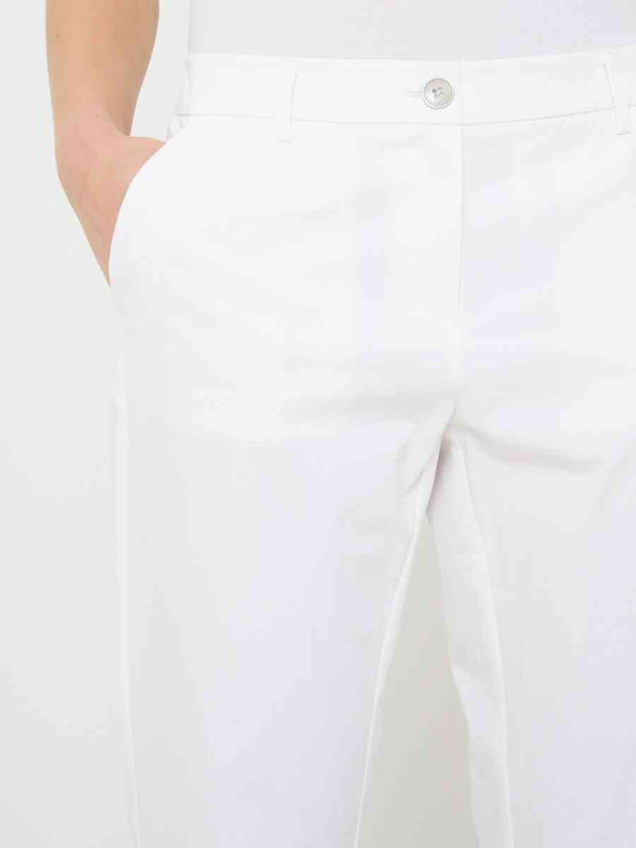 Basic stretch cotton women's chinos image number 2