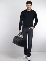 Men's cashmere round neck sweater image number 2